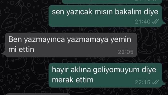 Yazmayan birine yazar mısınız?