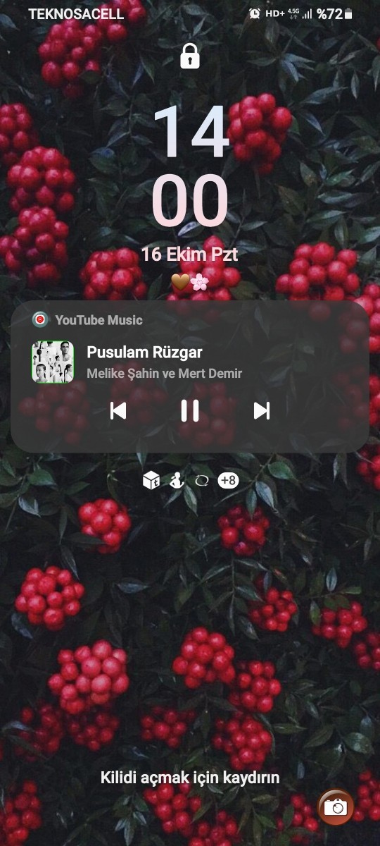 Kilit ekranınızda ne var?