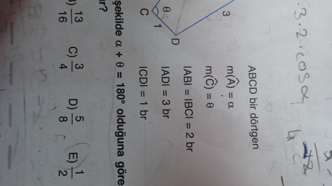Trigonometri çözemedim bakar mısınız?