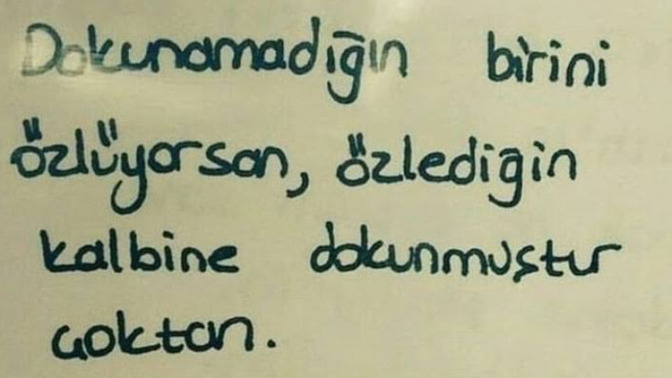 Görmeden sevebilir mi insan?