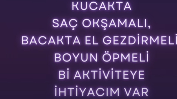 Sizin Nasıl Bir Aktiviteye ihtiyacınız var?