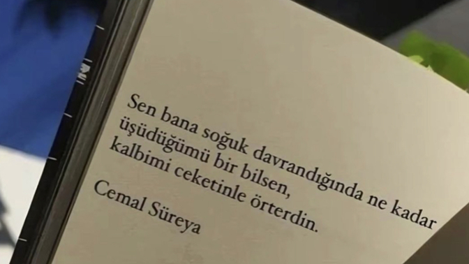 Kalbini ceketiyle örten oldu mu hiç?