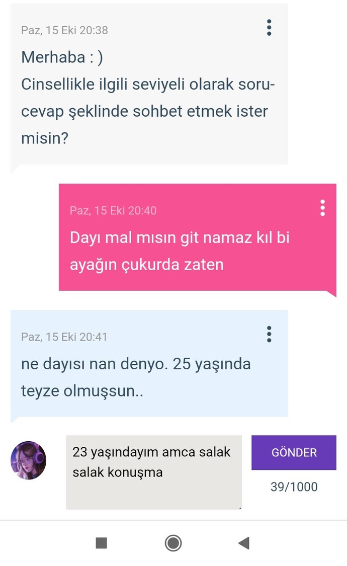 Orta yaştaki amcalar çok tehlikeli değil mi ya?