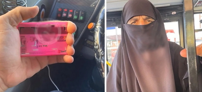 Ankarada ücretsiz akbil kullanabilmek için kadın kılığına giren adam yakalandı! Ne düşünüyorsunuz?