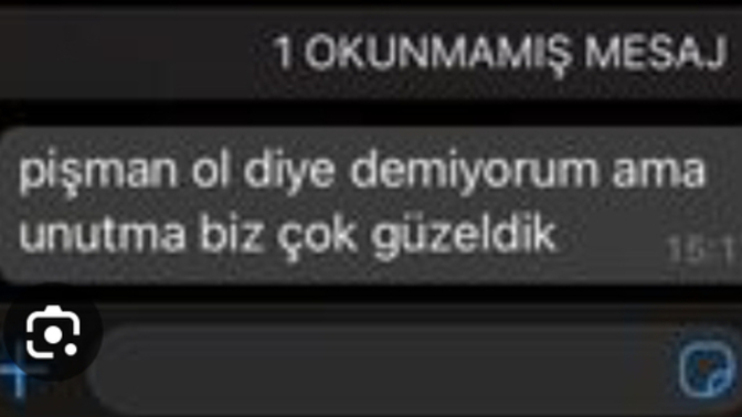 Mesajları tutar mısınız siler misiniz?