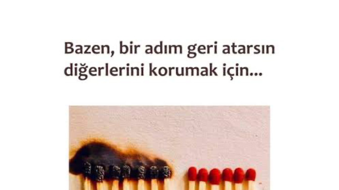 Geri adım atmak sana göre mi?