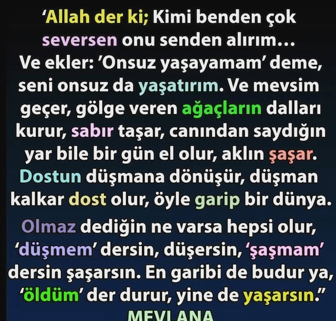 Şu hayatta olmaz dediğiniz , ama olan bir durumunuz başınıza geldi mi?
