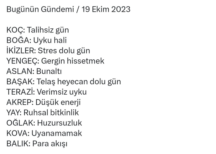 Burcunun bugün gündeminde ne var?