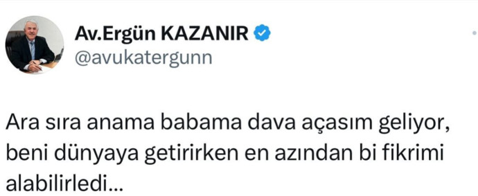 Böyle bir fikir değil sorduğum 😂