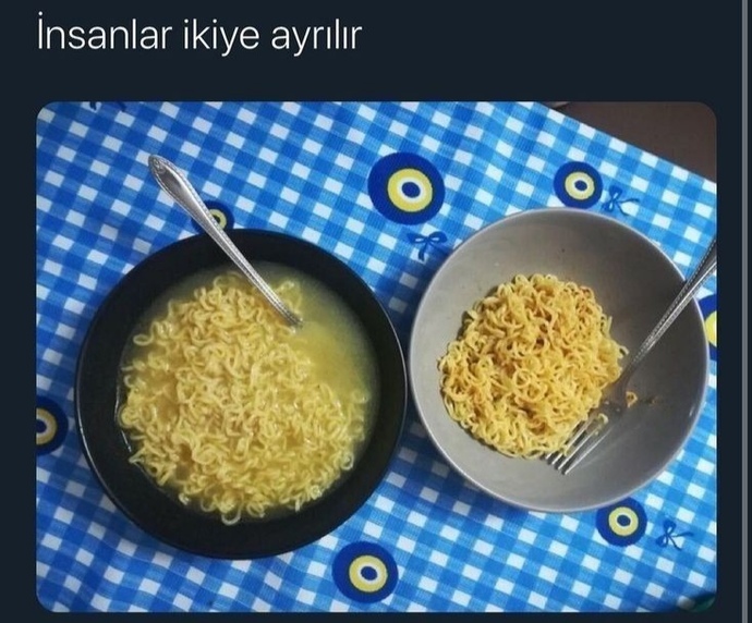 İki tip insan vardır, siz nasıl yiyorsunuz?