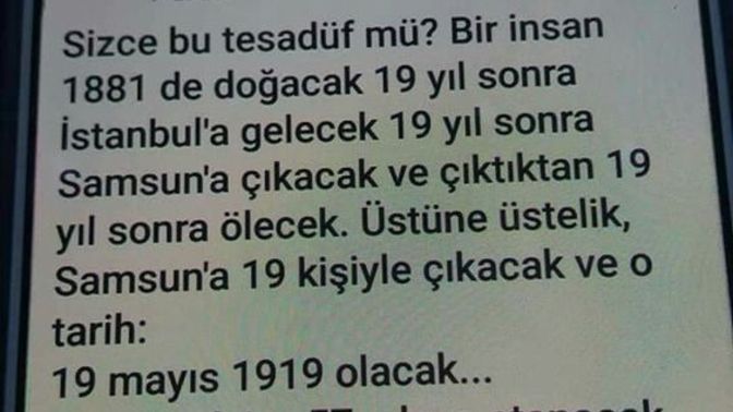 Görünce çok şaşırdım... Bunlar tesadüf olabilir mi?