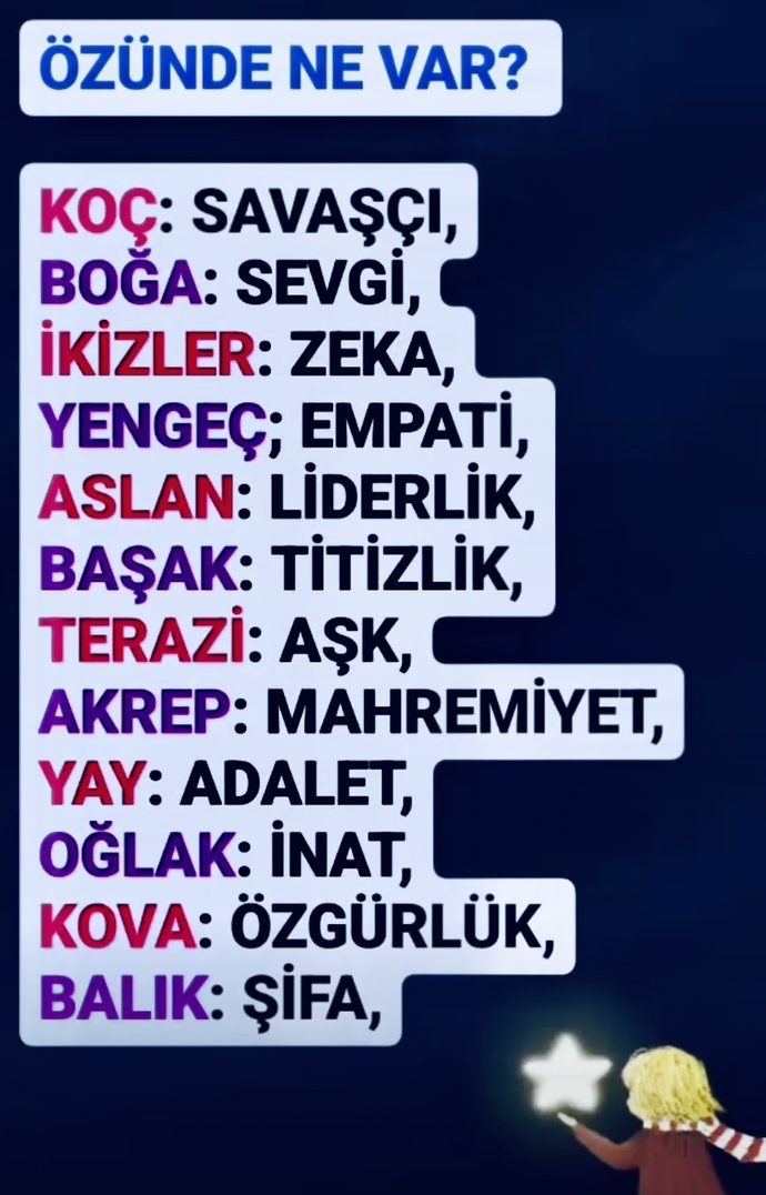 Senin özünde ne var? Doğru mu peki?