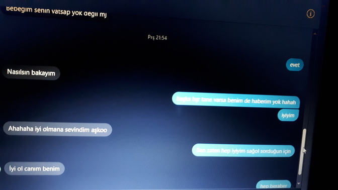 Bu konuşmadan ne anladiniz ya da sezdiniz?