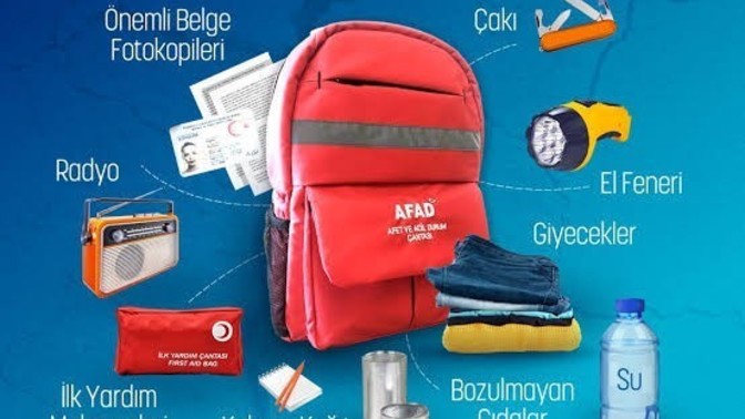 Deprem çantanız var mı?