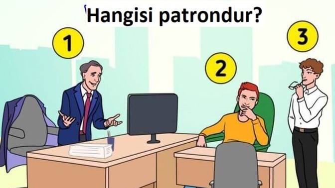 Bunlardan hangisi patron?