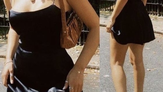 Bu elbise fazla mı açık?