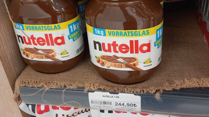 Nutella alabiliyor musun?
