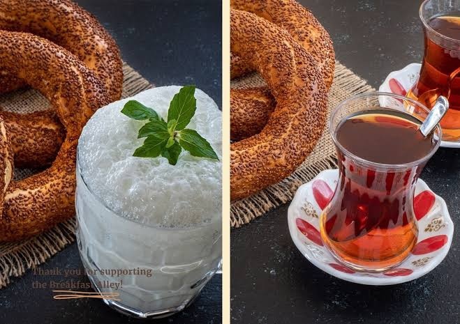 Simitle ayran mı yoksa simitle çay mı?