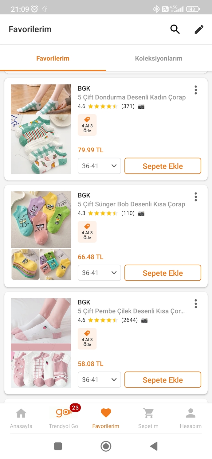 Renkli çorapları sever misiniz? En çok hangi renk kullanıyorsunuz?