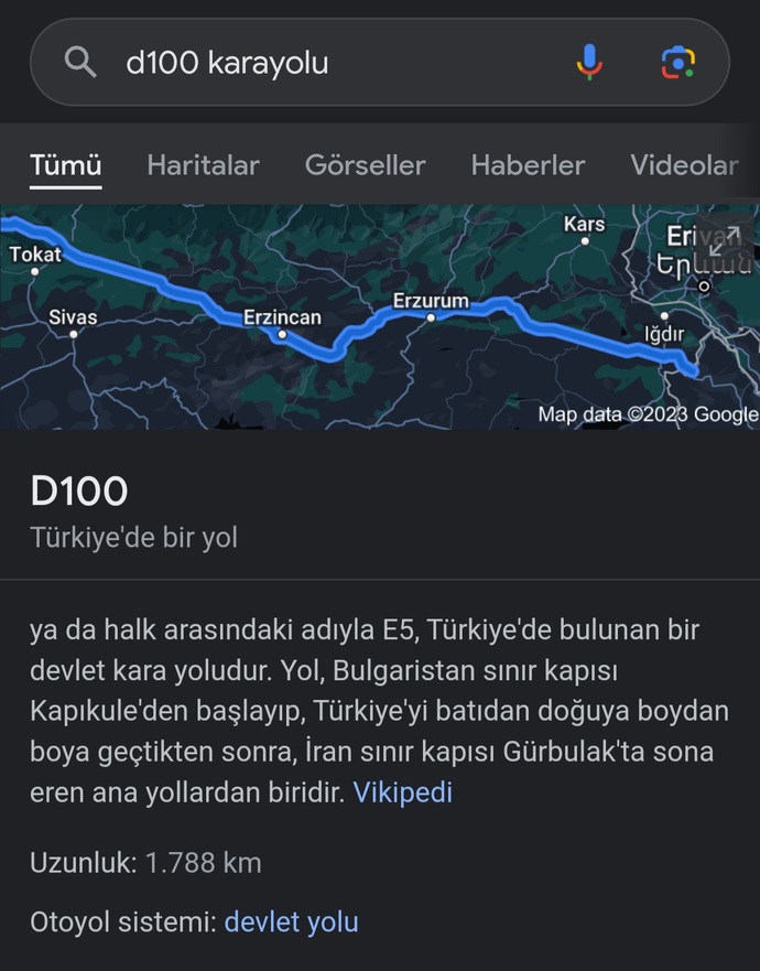 Size en çok nerelerde veya hangi yollarda araba sürmek keyif verir?