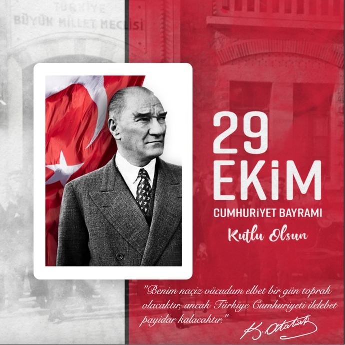 29 Ekim Cumhuriyet Bayramıyla ilgili sevdiğiniz, paylaşmak istediğiniz bir resim ve şiir var mıdır?