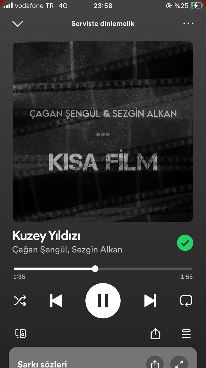 Bu gece icin bir şarkı bırakır misiniz?