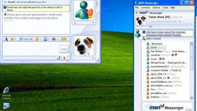 Hiç MSN kullandınız mı?