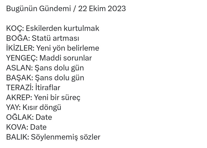 Burcuna göre bugün gündemin nedirr?