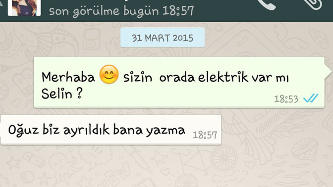 Eski sevgiliye mesaj atma fikrini düşünmek eziklik mi yoksa özlem mi?