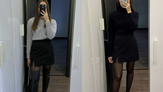 Bu etek çizmeli mi güzel yoksa çizmesiz mi?