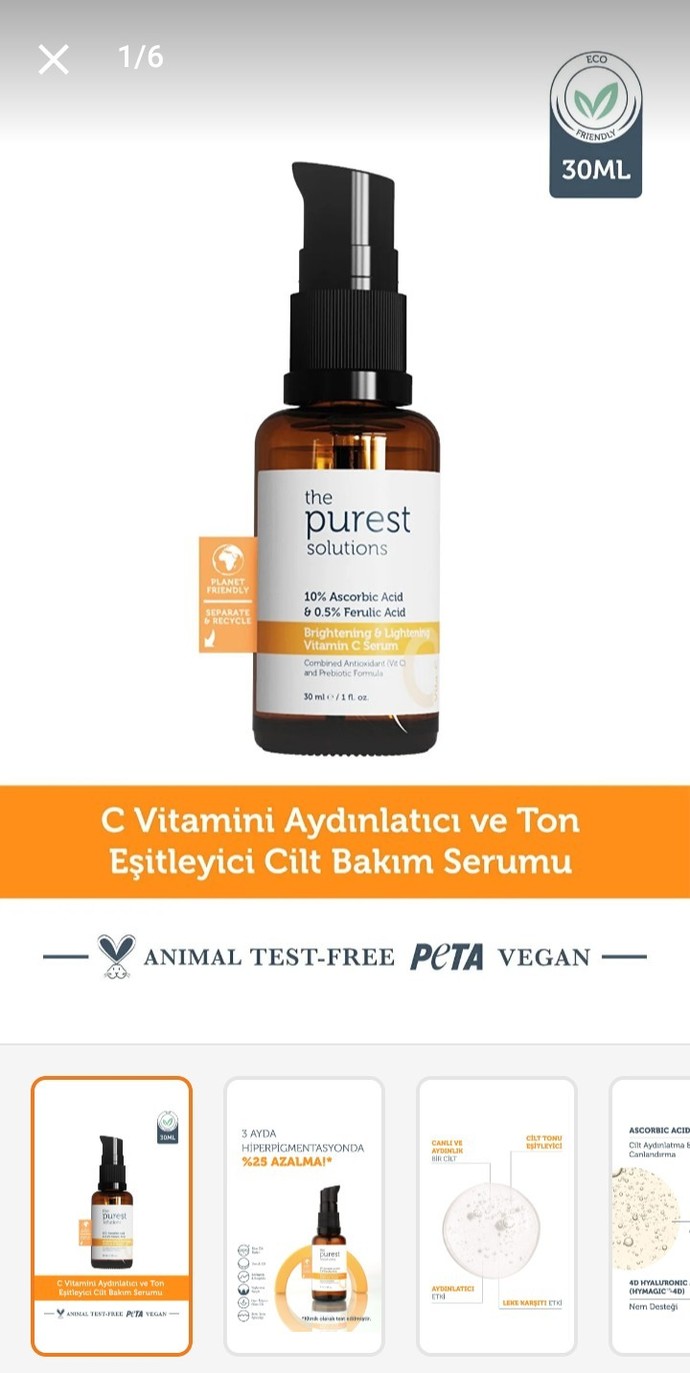 Serum önerir misiniz?