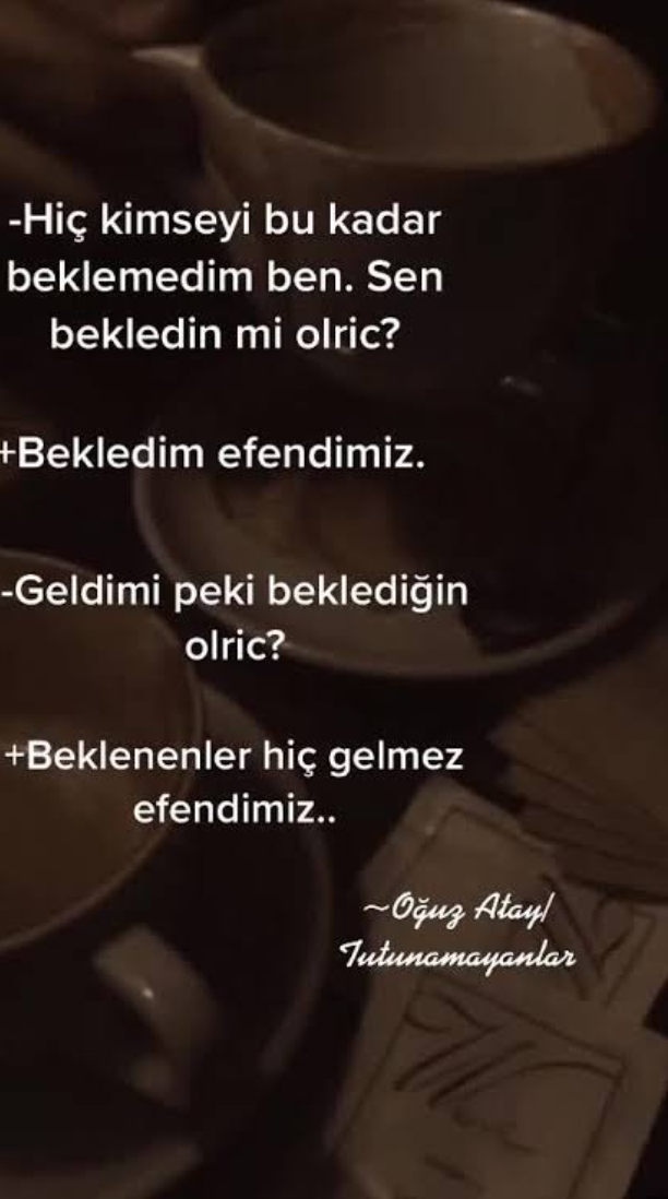Beklediğiniz kişiler geldi mi?