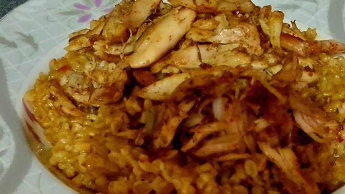 Gaziantep tavuklu firik pilavı sever misiniz?