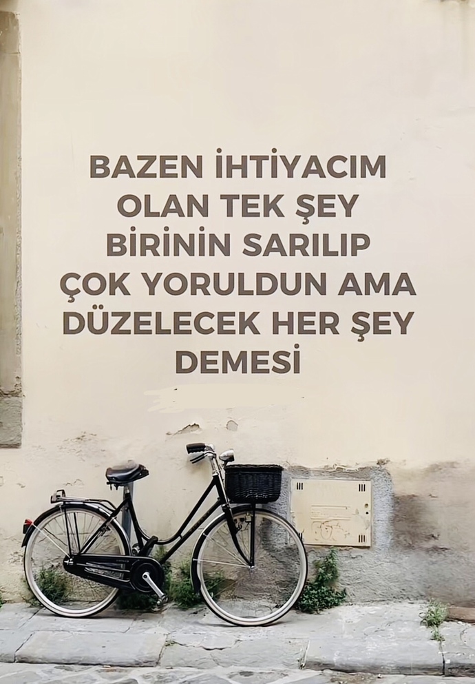 Şu an neye/kime ihtiyacınız var?