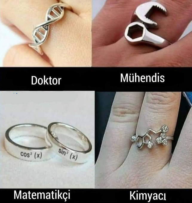 Mesleğinize göre evlilik yüzüğü takar mısınız?
