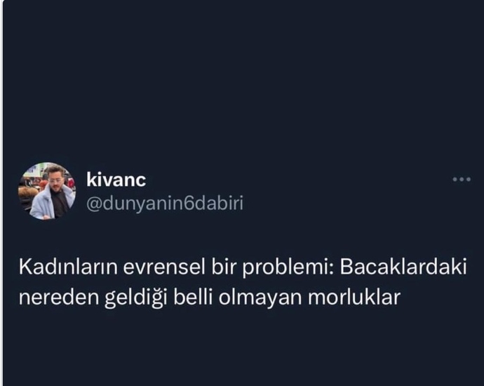 Kadınların evrensel bir problemi nedir?
