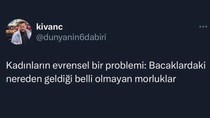 Kadınların evrensel bir problemi nedir?