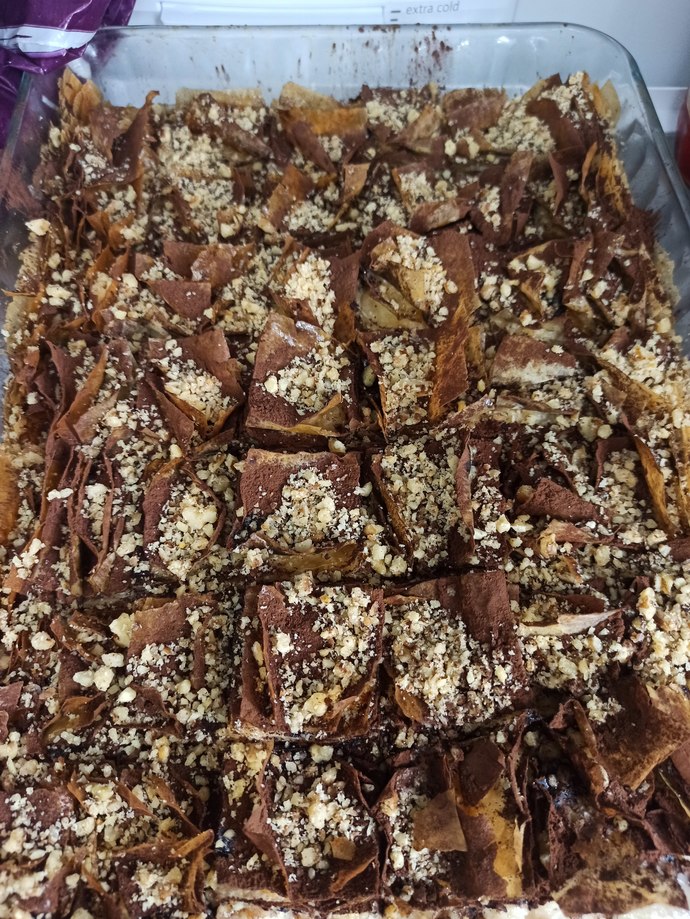 Soğuk baklavanın üstü neden böyle oldu?