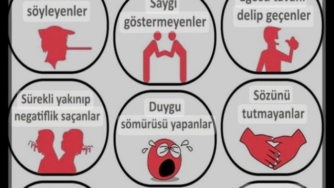 Kimlere mesafe koyulmalı?