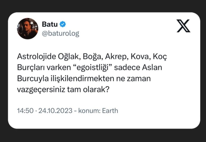 Size göre en egoist burç hangisi?