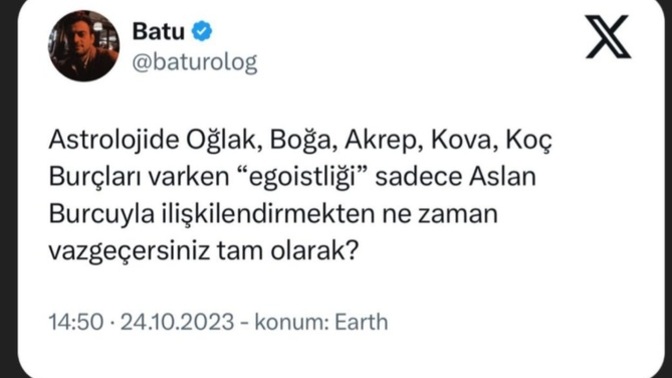 Size göre en egoist burç hangisi?