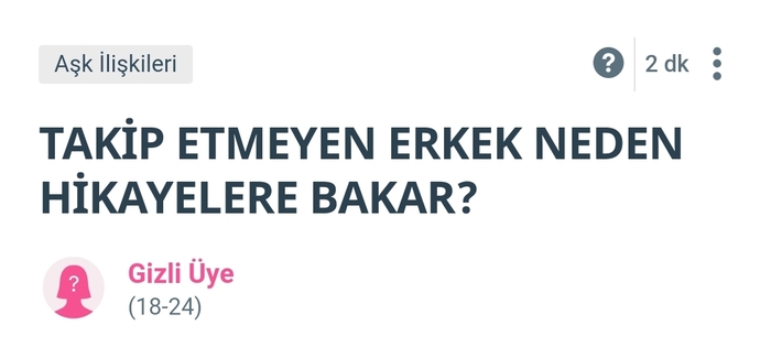 Hanım arkadaşların insegramda hikayelerine bakılıp bakılmamasına yüklediği anlamlar nelerdir ?