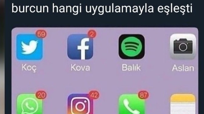 Burcun hangi uygulamayla eşleşti?