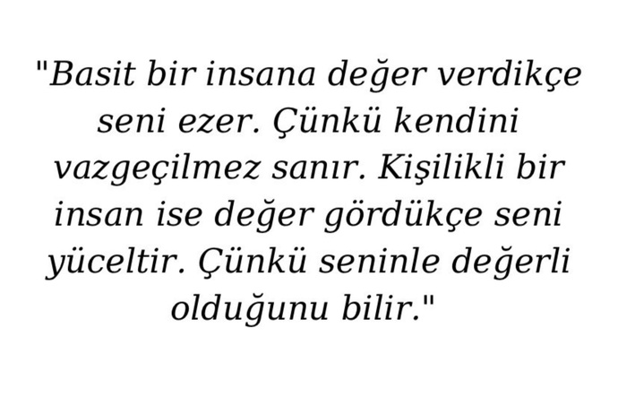 Size verilen değer karşılığında ki tutumunuz nasıldır?