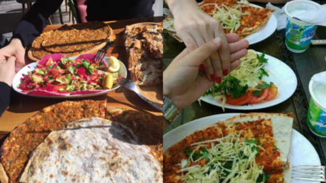 İlk defa dışarıda lahmacun yiyeceğim, nasıl yenir?