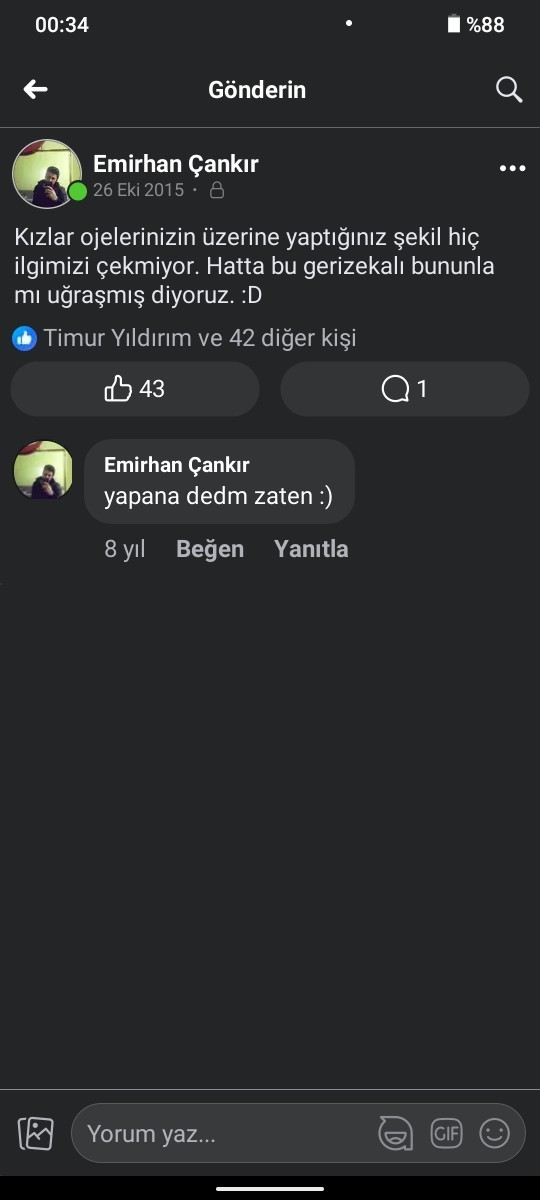 Neden oje üstüne şekil veriyor kizlar?