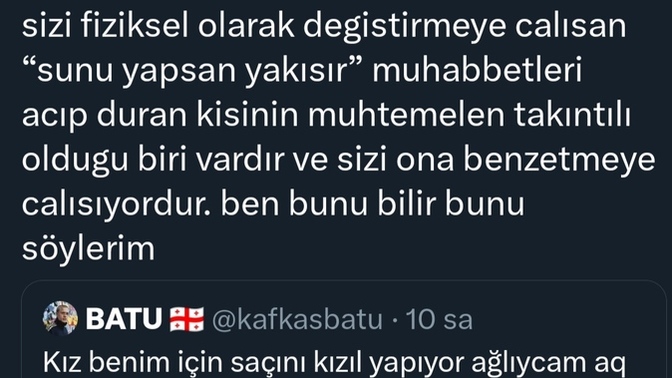Hayatındaki kadını fiziksel olarak değiştirmeye çalışan erkek başka bir kadına takıntılı mıdır?