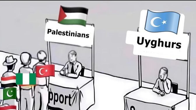 İsrail ürünü adı altında yabancı markaları protesto eden ve yürüyüş yapan tayfa neden aynı şeyi Çin için yapmaz?