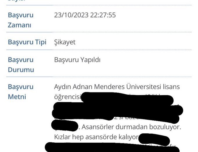 Aydın Adnan Menderes Üniversitesi öğrencisinin 3 gün önce yazdığı şikayet gündem oldu buna nasıl kaza diyebiliyorlar ki?