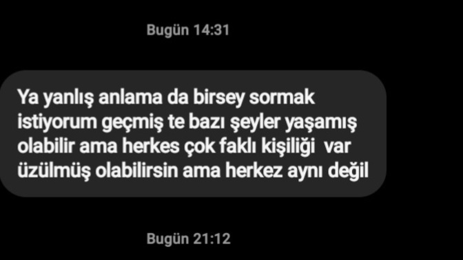 Buradaki mesaj manalı mi, yani birsey mi ima ediyor yoksa sıradan mi?